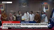 KPU Tetapkan Tiga Pasangan...