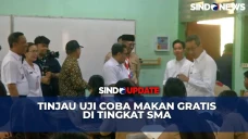 Tinjau Uji Coba Makan...