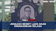 Jenazah Benny Laos Disemayamkan...