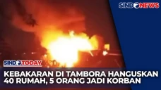 Kebakaran di Tambora...