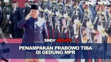 Prabowo Tiba di Gedung...