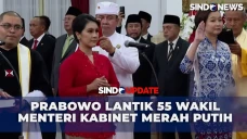 Resmi, Prabowo Lantik...
