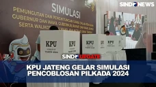 KPU Jateng Gelar Simulasi...