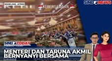 Potret Keakraban Menteri...