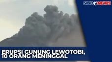 Erupsi Gunung Lewotobi,...