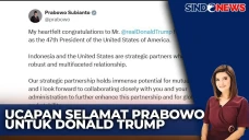 Prabowo Ucapkan Selamat...