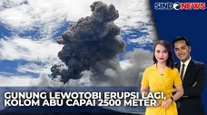 Gunung Lewotobi di NTT...