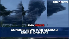 Gunung Lewotobi Kembali...