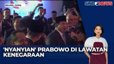 Presiden Prabowo Bernyanyi...