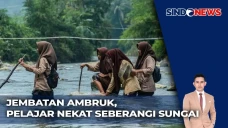 Jembatan 70 Meter Ambruk...