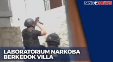 Aksi Penggerebekan Laboratorium...
