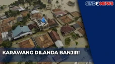 Diguyur Hujan Deras...