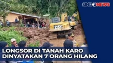 Longsor di Karo Timbun...