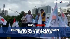 Pendukung RIDO Serukan...