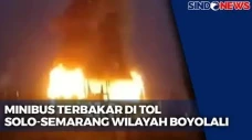 Minibus Terbakar di...