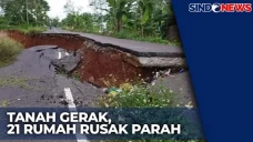 Tanah Gerak Sebabkan...