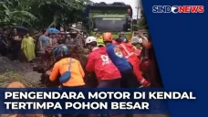 Pemotor di Kendal Tertimpa...