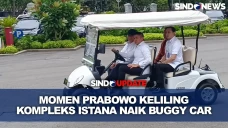 Momen Presiden Prabowo...