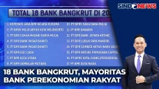 18 Bank Bangkrut Tahun...