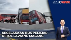 Bus Bawa Pelajar Ditabrak...