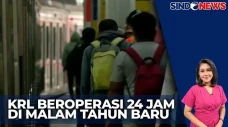 Sambut Tahun Baru, KRL...
