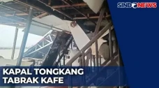Kapal Tongkang Tabrak...