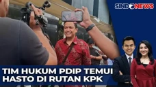 Ditahan KPK, Hasto Dijenguk...