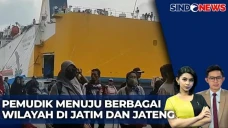 Ribuan Pemudik Tiba...