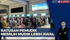 Ratusan Pemudik Memilih...