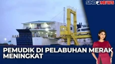 Jumlah Pemudik di Pelabuhan...