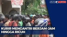 Ratusan Kurir Antre...