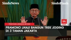 Kelakar Pramono saat...