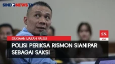 Rismon Sianipar Diperiksa...