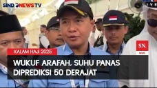 Wukuf Arafah, Suhu Panas...
