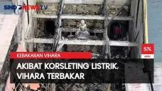 Kebakaran Lahap Vihara...