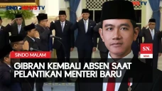 Gibran Kembali Absen...
