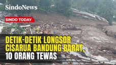 Longsor Terjang Cisarua...
