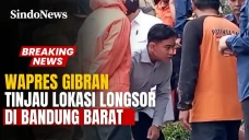 Gibran Tinjau Bencana...