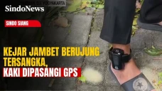 Kejar Pelaku Jambret...