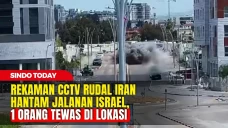 Rekaman CCTV Rudal Iran...
