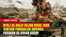 Hujan Rudal Iran Hantam...