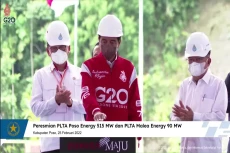 Resmikan PLTA Poso dan...