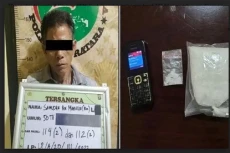 Simpan Sabu di Telapak...