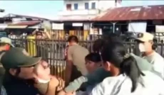 Viral, Pedagang Perempuan...