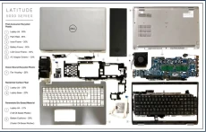 Komponen Laptop Dell...