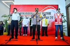 Tinjau Pelabuhan Merak,...