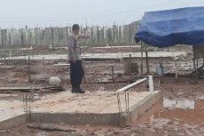 Pekerja Bangunan di...