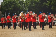 Band Militer Inggris...