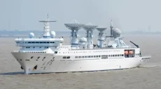 Kapal Survei China Tiba...