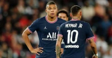 Neymar dan Kylian Mbappe...